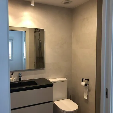 Modern Apartment Frontline Beach Mareny Blau Extérieur photo